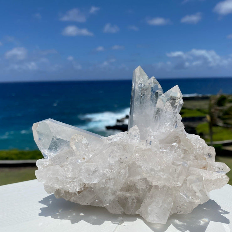 Crystal Quartz Cluster - Premium