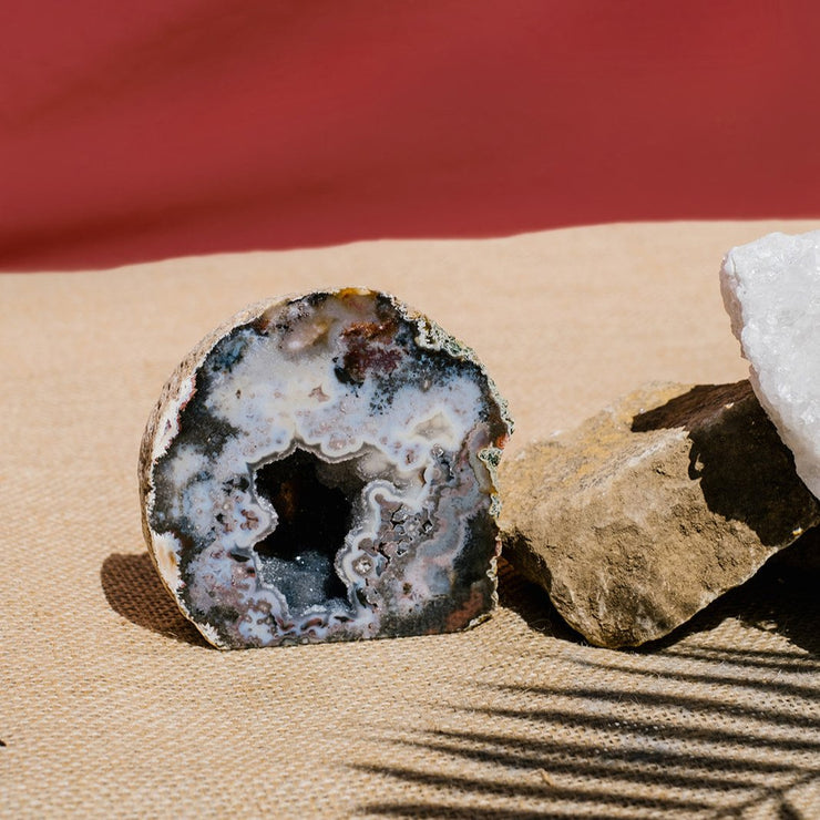 Agate Geode Sculpture