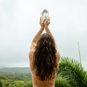 Lemurian Crystal Point - on Base